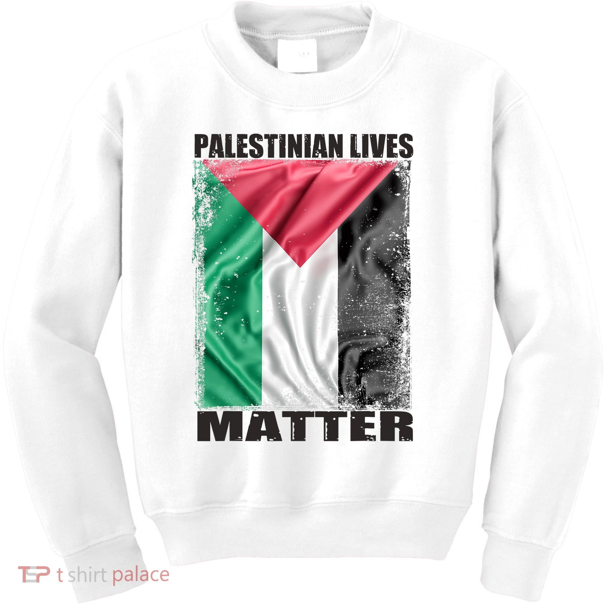 Palestinian Lives Matter Free Palestine Flag Palestinian Kids Sweatshirt