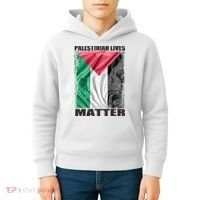 Palestinian Lives Matter Free Palestine Flag Palestinian Kids Hoodie thumb 4