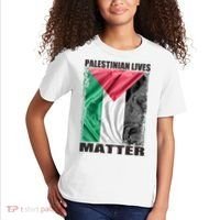 Palestinian Lives Matter Free Palestine Flag Palestinian Kids T-Shirt thumb 2