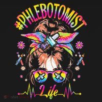 Phlebotomist Life Messy Bun Women Nurse Phlebotomy Women's Hoodie thumb 2