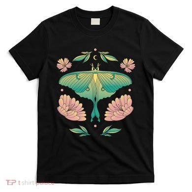 Pastel Luna Moth Butterfly Bug Insect T-Shirt