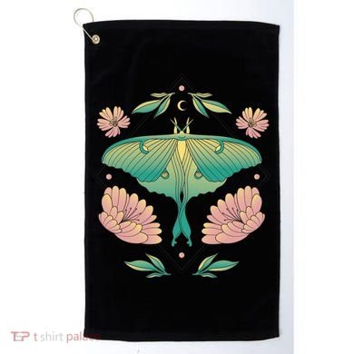 Pastel Luna Moth Butterfly Bug Insect Golf Towel