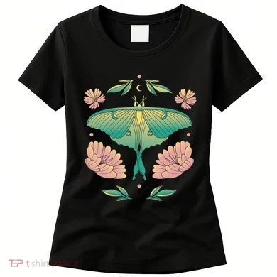 Pastel Luna Moth Butterfly Bug Insect Women's T-Shirt