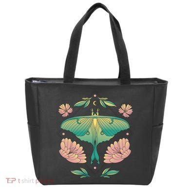 Pastel Luna Moth Butterfly Bug Insect Tote Bag