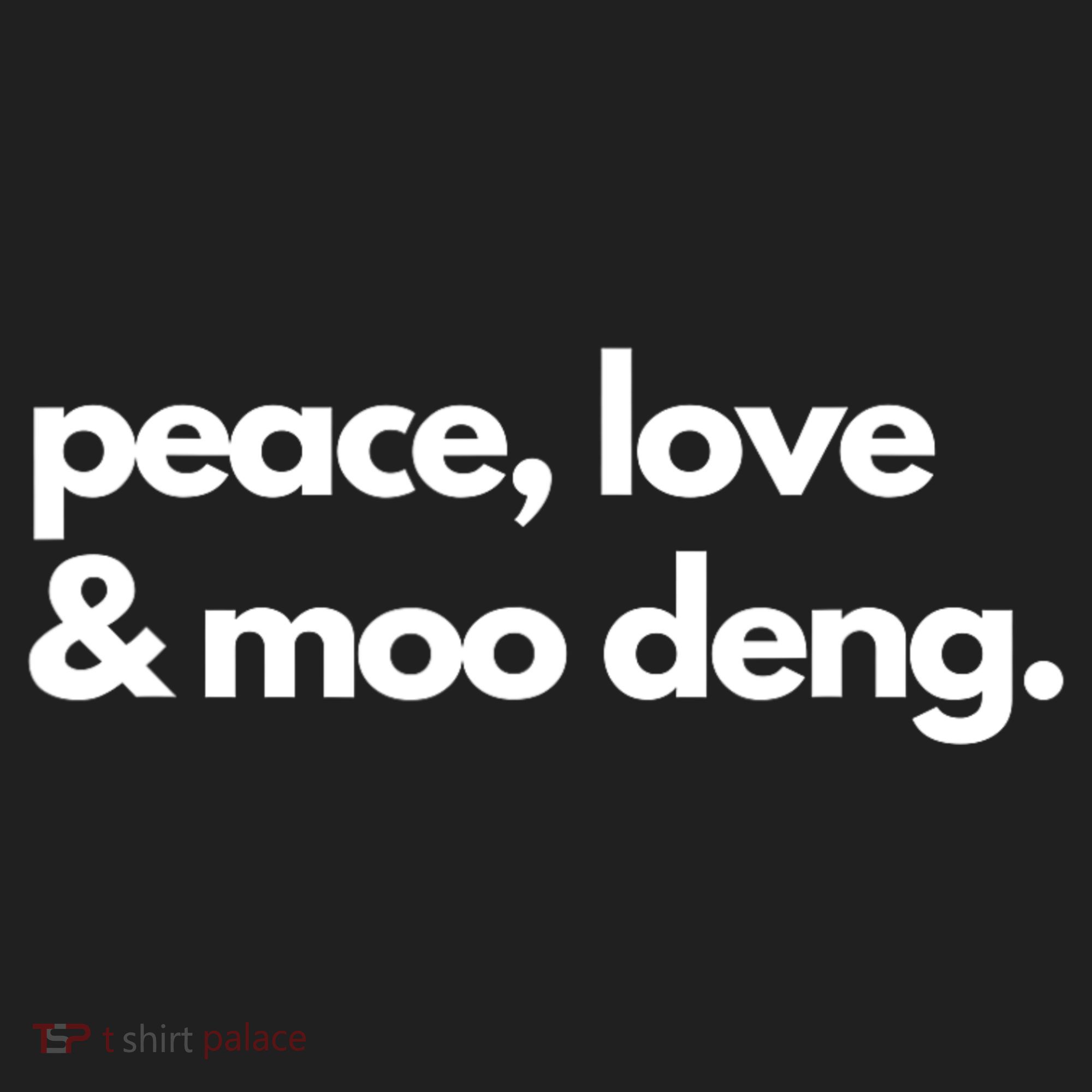 Peace Love & Moo Deng Hat