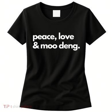 Peace Love & Moo Deng Women's T-Shirt