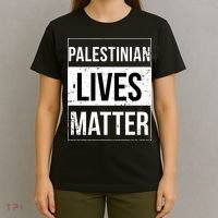 Palestinian Lives Matter Palestine Muslim Arabic T-Shirt thumb 4