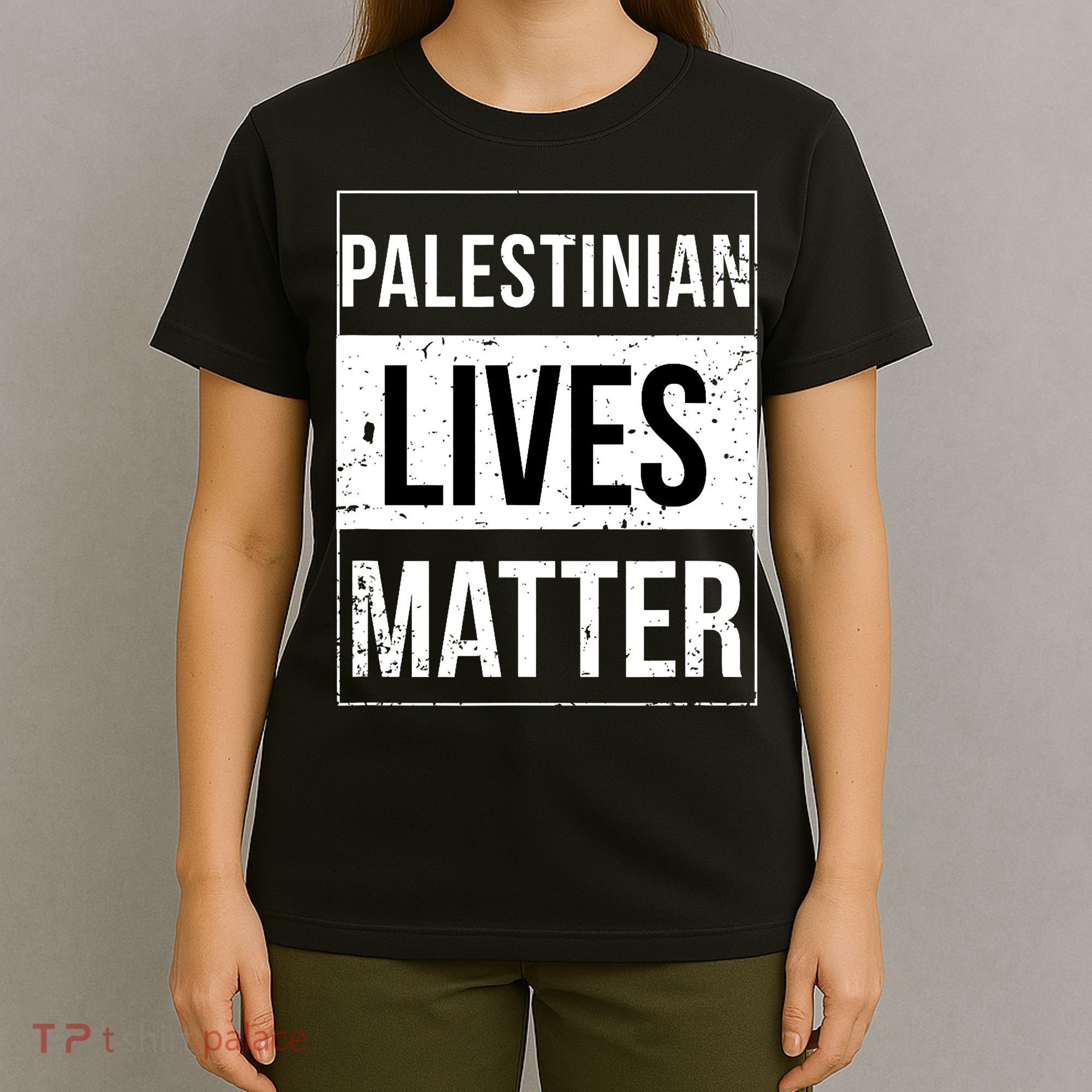 Palestinian Lives Matter Palestine Muslim Arabic T-Shirt