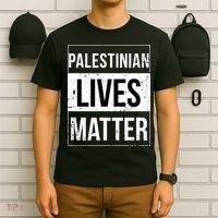 Palestinian Lives Matter Palestine Muslim Arabic T-Shirt thumb 6