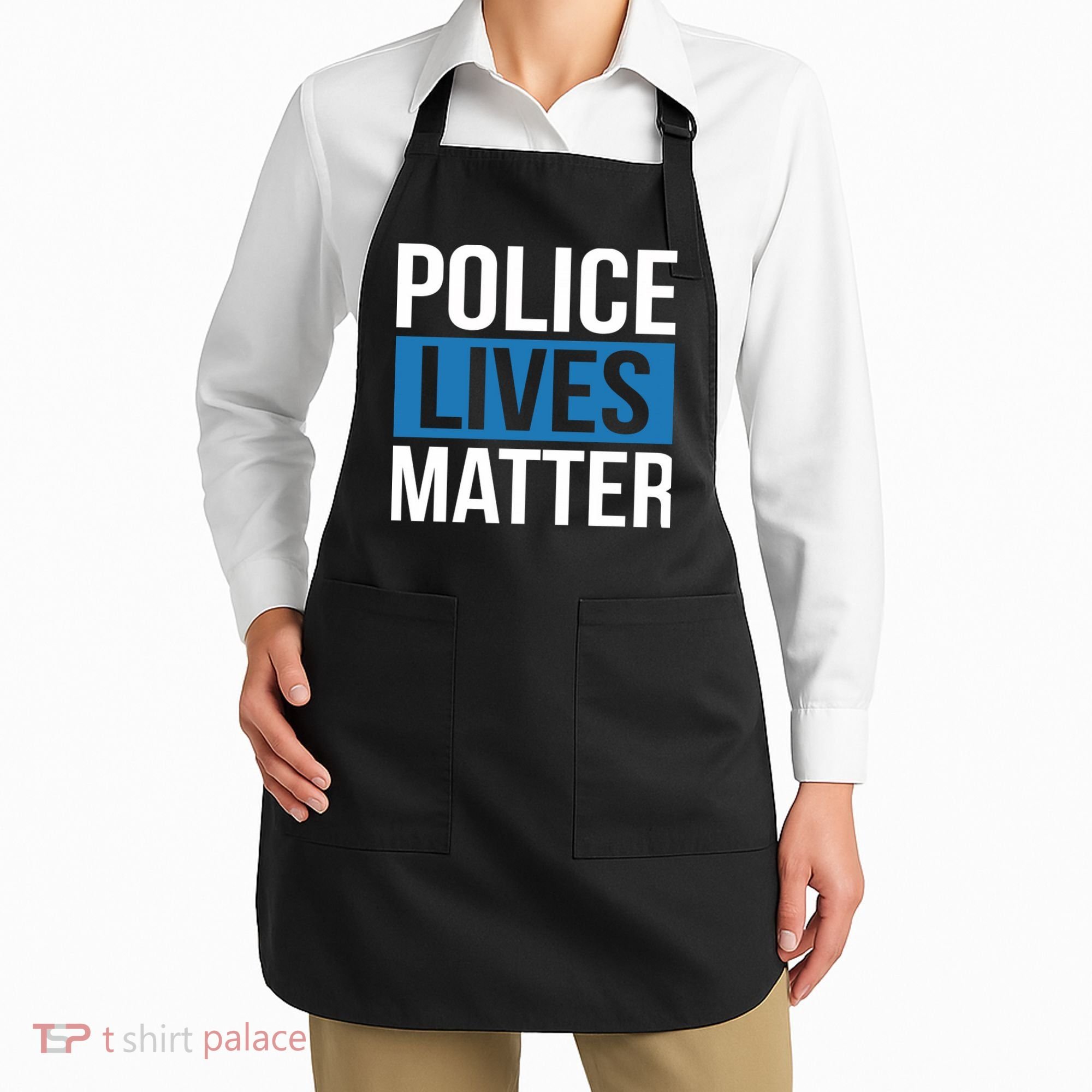 POLICE LIVES MATTER Apron