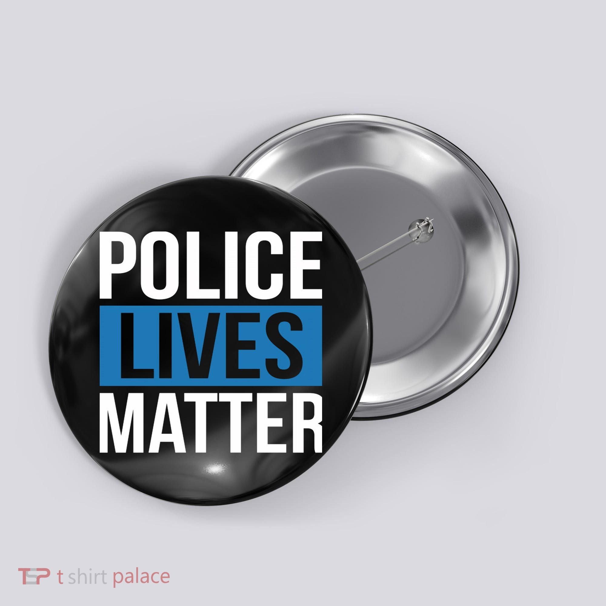 POLICE LIVES MATTER Button