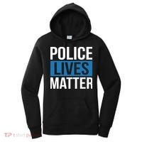 POLICE LIVES MATTER Women's Hoodie thumb 0