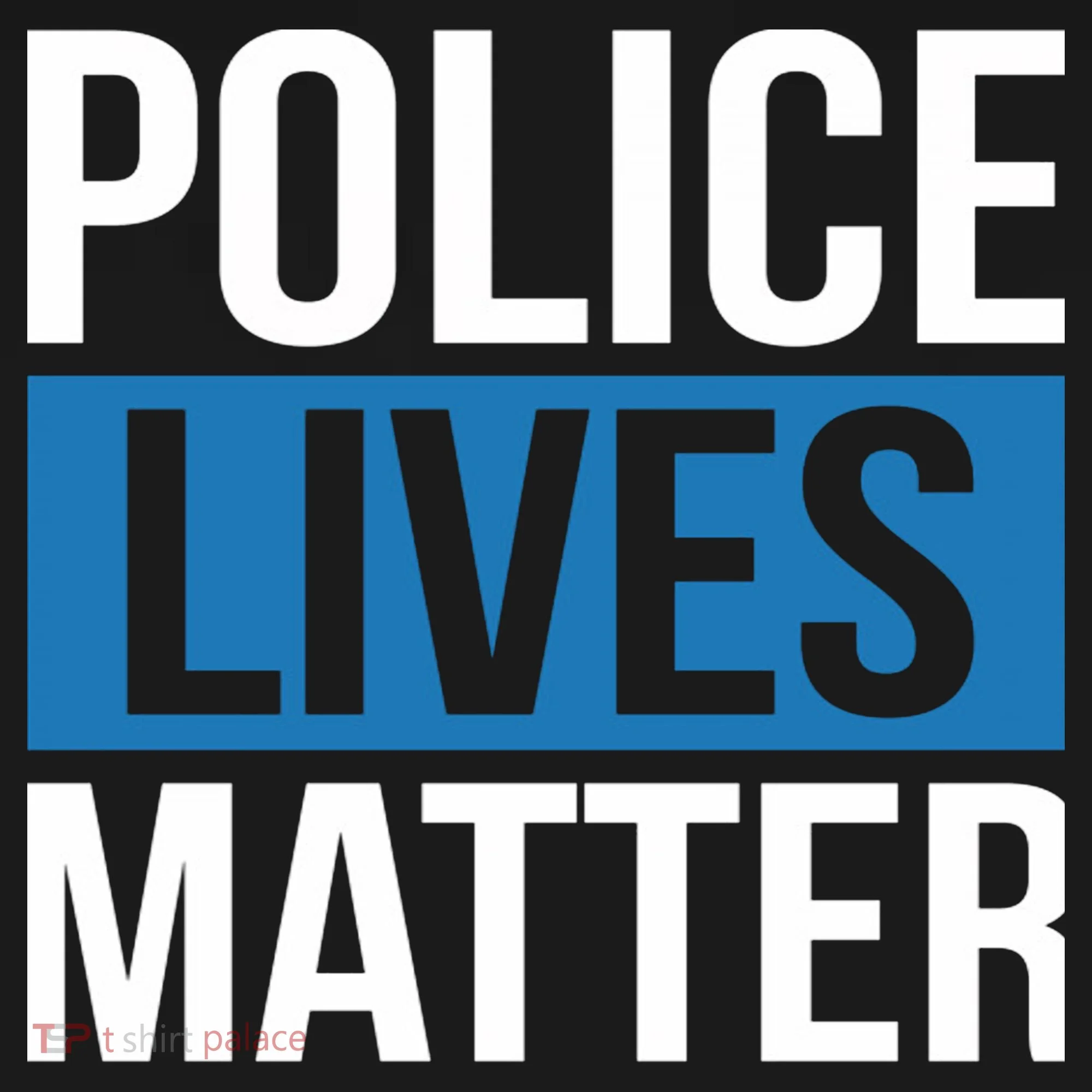 POLICE LIVES MATTER Women's Hoodie