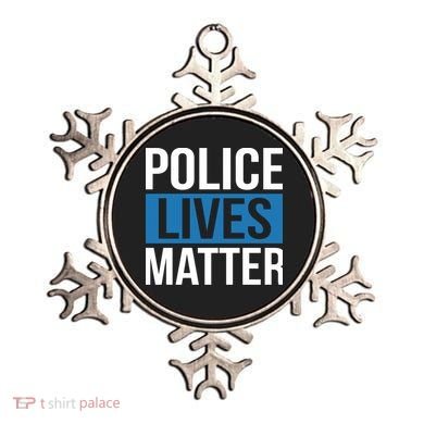 POLICE LIVES MATTER Ornament