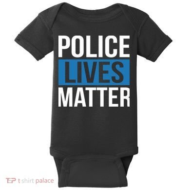 POLICE LIVES MATTER Baby Bodysuit