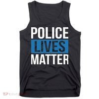 POLICE LIVES MATTER Tank Top thumb 0