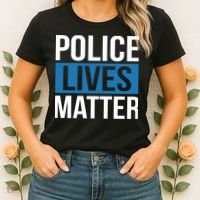 POLICE LIVES MATTER Women's T-Shirt thumb 2