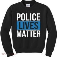 POLICE LIVES MATTER Kids Sweatshirt thumb 0