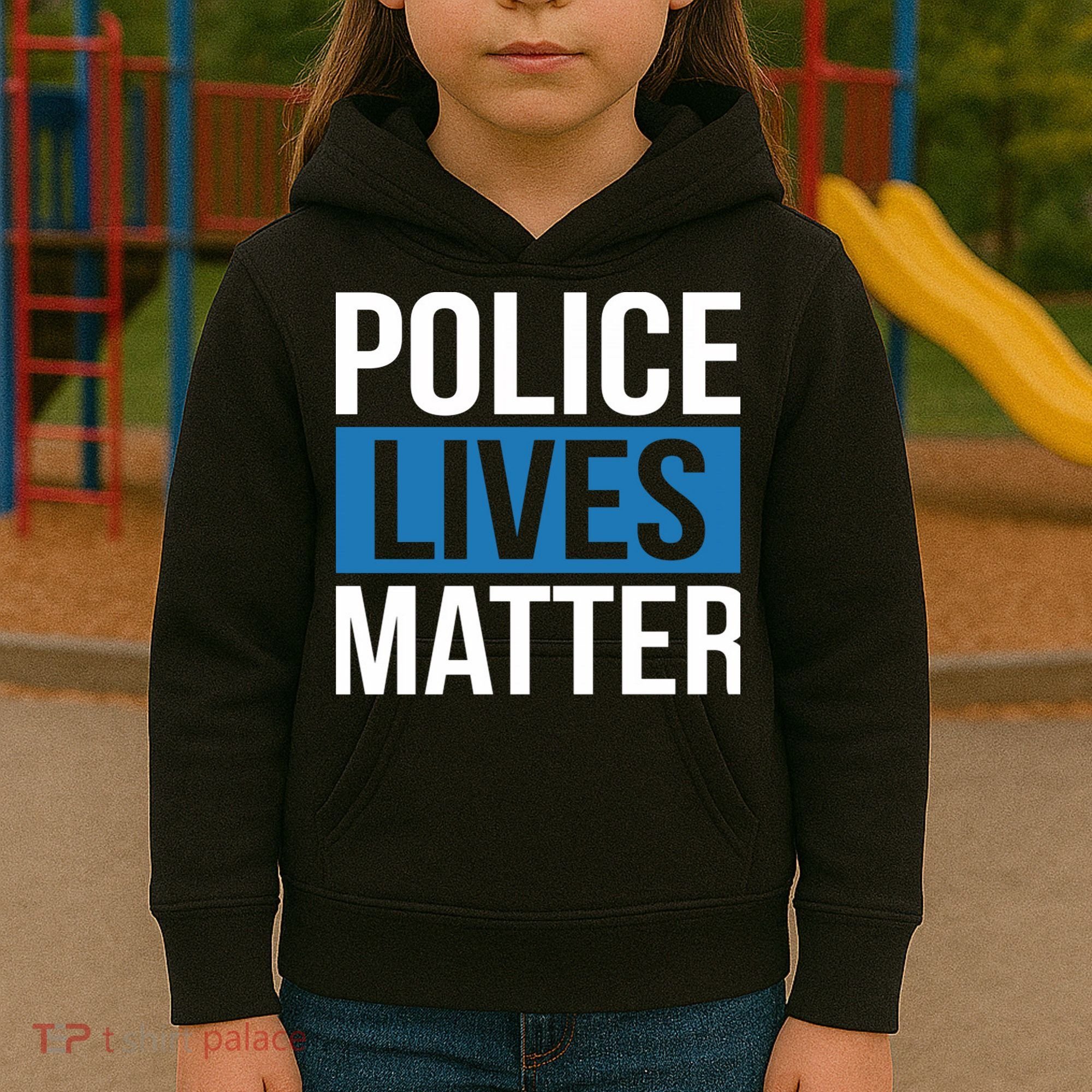 POLICE LIVES MATTER Kids Hoodie
