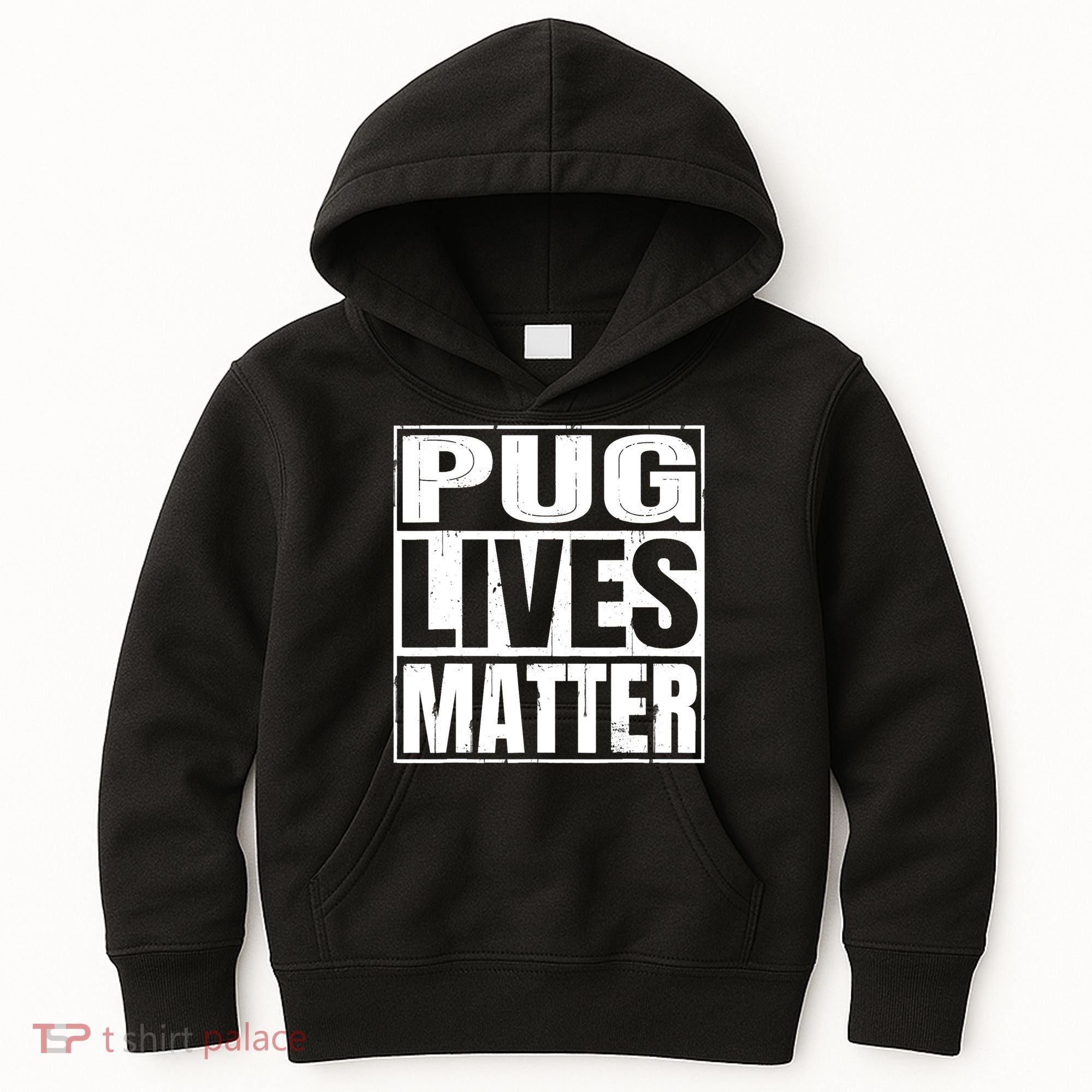 Pug Lives Matter Funny Dog Lover Gift TShirt Kids Hoodie