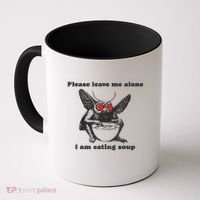 Please Leave Me Alone I Am Eating Soup Coffee Mug thumb 0
