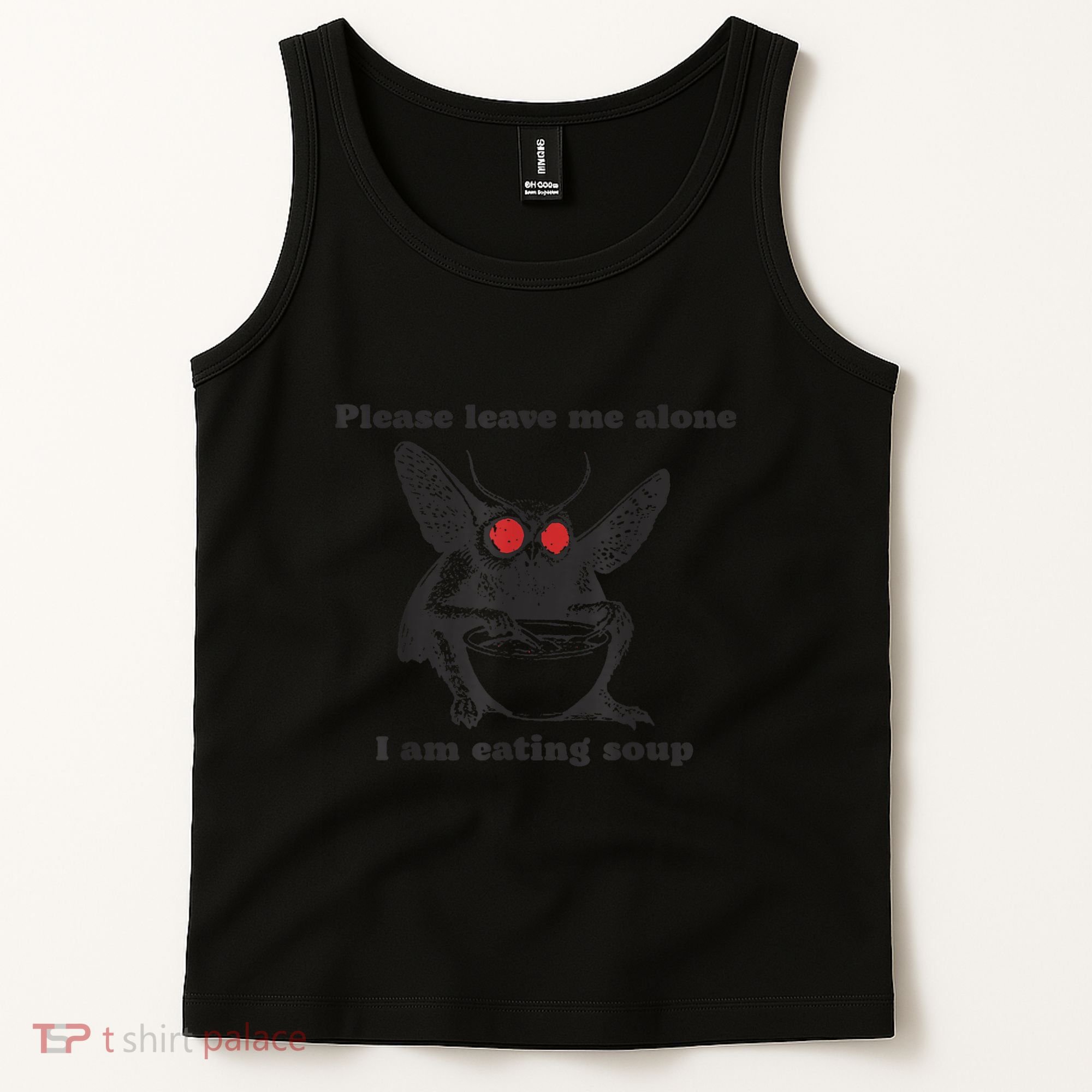 Please Leave Me Alone I Am Eating Soup Tank Top