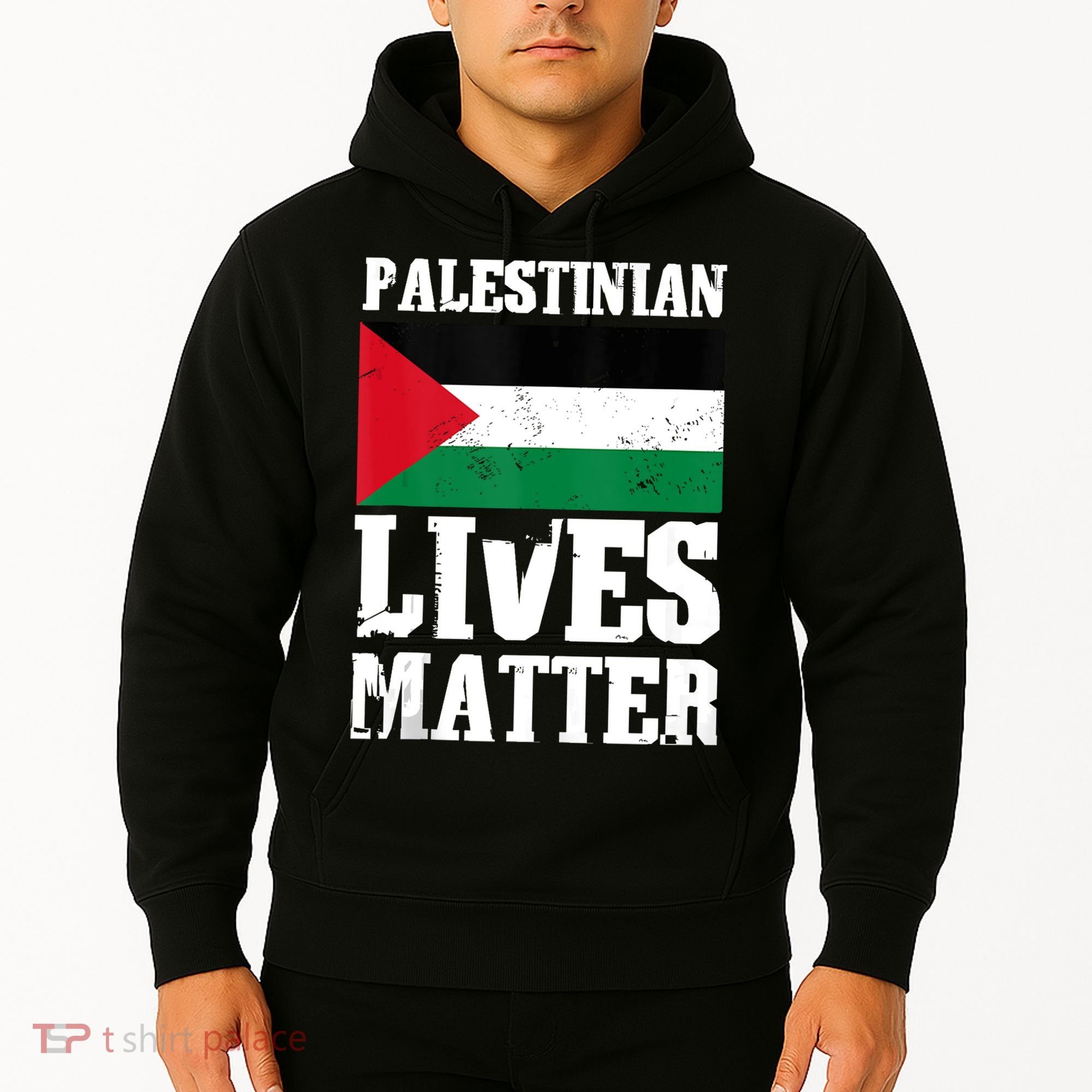 Palestinian Lives Matter Freedom Peace Palestine Flag Hoodie