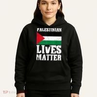 Palestinian Lives Matter Freedom Peace Palestine Flag Hoodie thumb 5