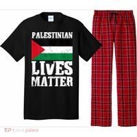 Palestinian Lives Matter Freedom Peace Palestine Flag Pajama Set thumb 0