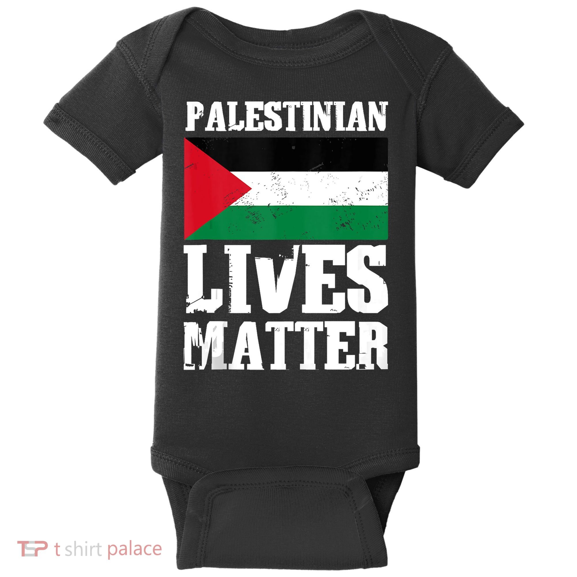 Palestinian Lives Matter Freedom Peace Palestine Flag Baby Bodysuit