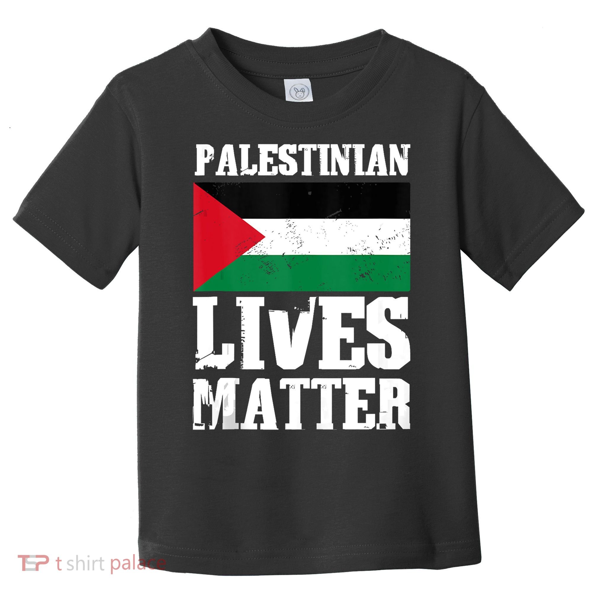 Palestinian Lives Matter Freedom Peace Palestine Flag Toddler T-Shirt