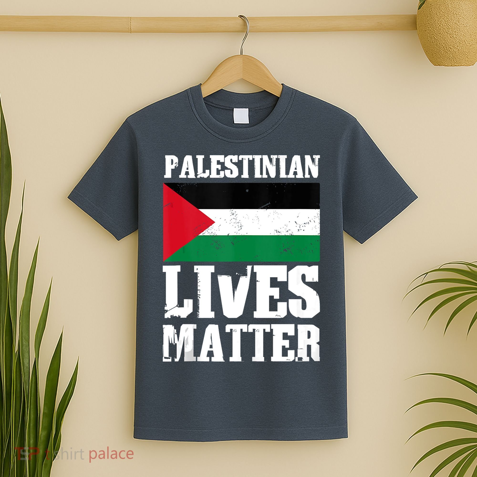 Palestinian Lives Matter Freedom Peace Palestine Flag T-Shirt