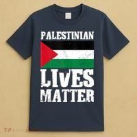 Palestinian Lives Matter Freedom Peace Palestine Flag T-Shirt thumb 4