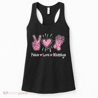 Peace Love Massage Massotherapist Massage Therapist Women's Tank Top thumb 0