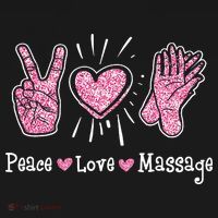 Peace Love Massage Massotherapist Massage Therapist Women's Long Sleeve Shirt thumb 2
