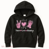 Peace Love Massage Massotherapist Massage Therapist Kids Hoodie thumb 0