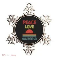 Piece Love Naval Pentathlon Funny Ornament thumb 0