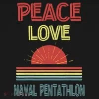 Piece Love Naval Pentathlon Funny Ornament thumb 1