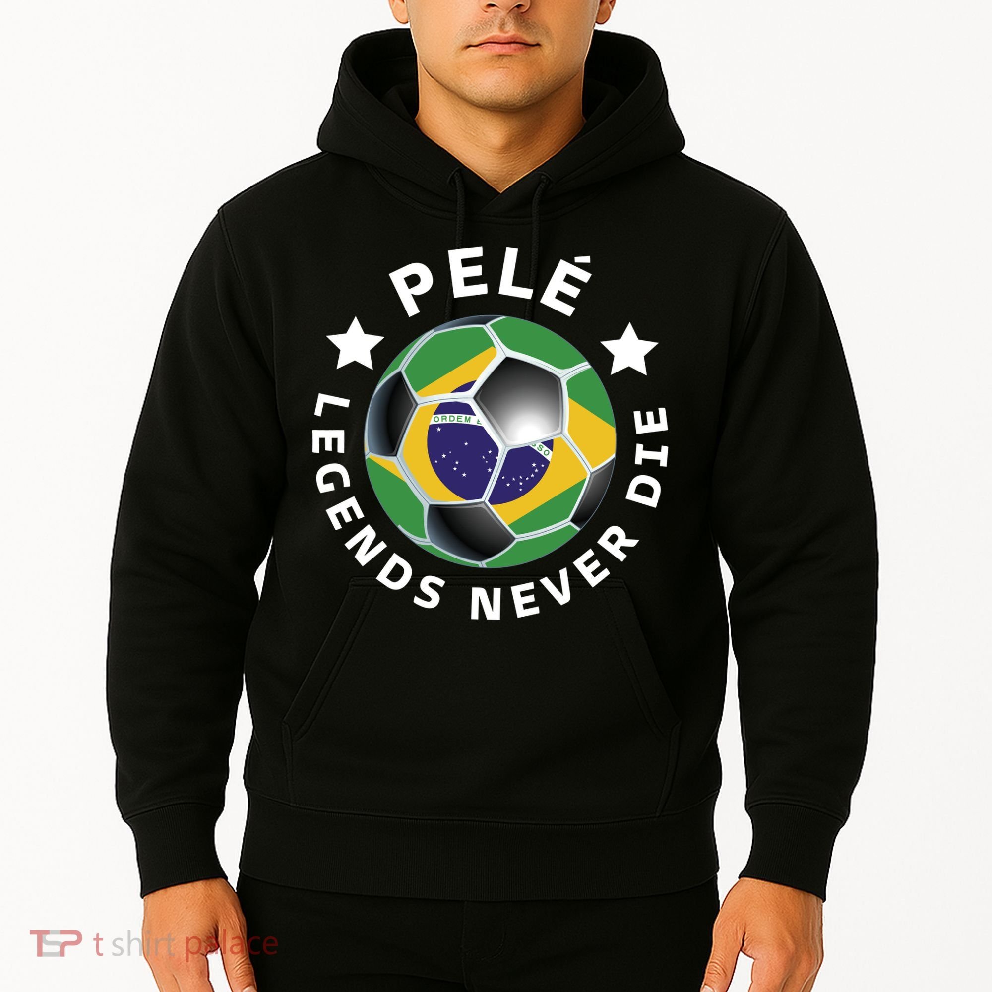 Pele | Legends Never Die | Pelé Hoodie
