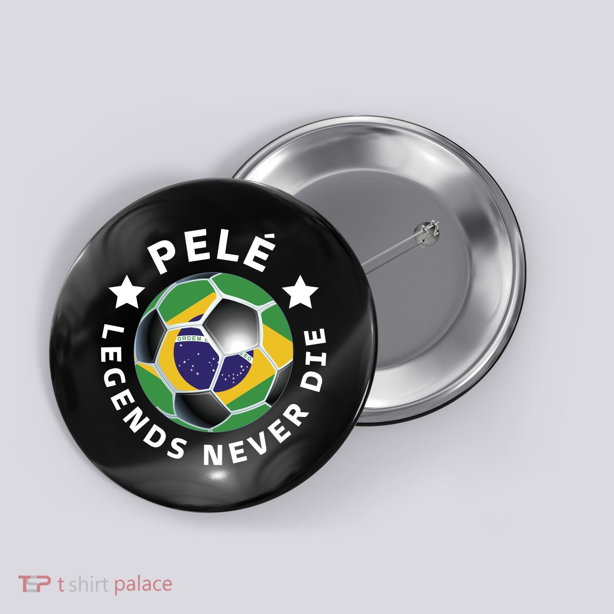 Pele | Legends Never Die | Pelé Button