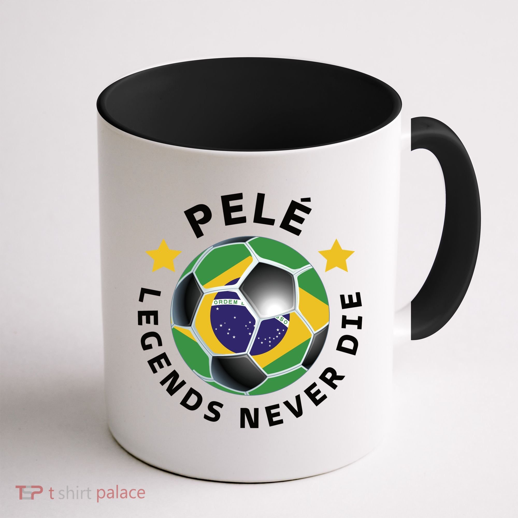 Pele | Legends Never Die | Pelé Coffee Mug