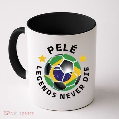 Pele | Legends Never Die | Pelé Coffee Mug