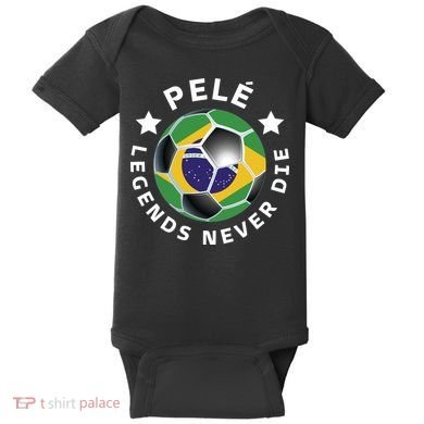 Pele | Legends Never Die | Pelé Baby Bodysuit