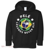 Pele | Legends Never Die | Pelé Toddler Hoodie thumb 0