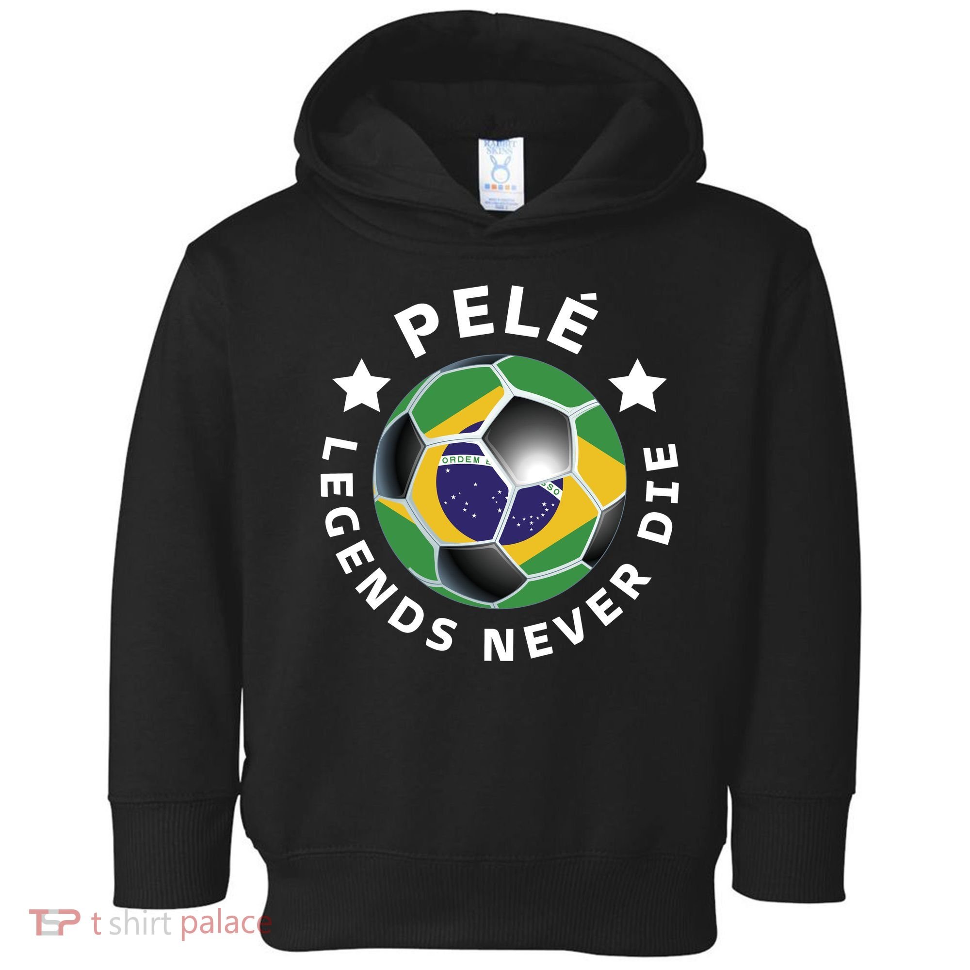 Pele | Legends Never Die | Pelé Toddler Hoodie