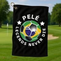 Pele | Legends Never Die | Pelé Golf Towel thumb 1
