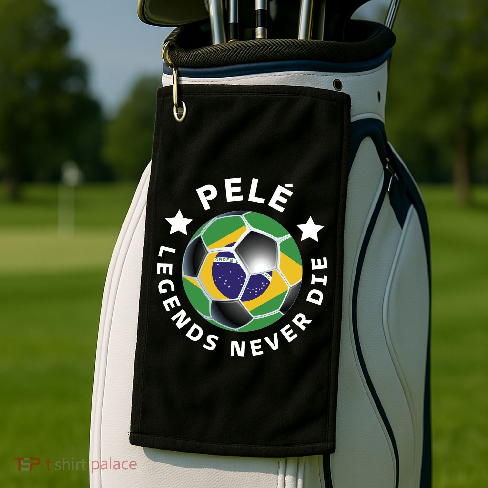 Pele | Legends Never Die | Pelé Golf Towel
