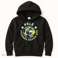 Pele | Legends Never Die | Pelé Kids Hoodie thumb 0