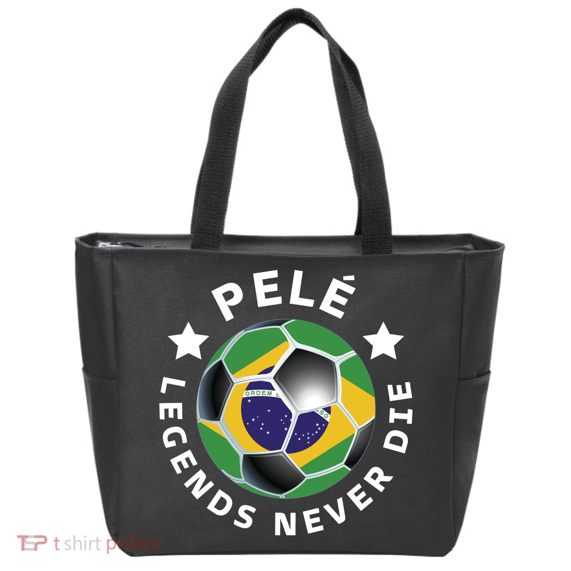 Pele | Legends Never Die | Pelé Tote Bag