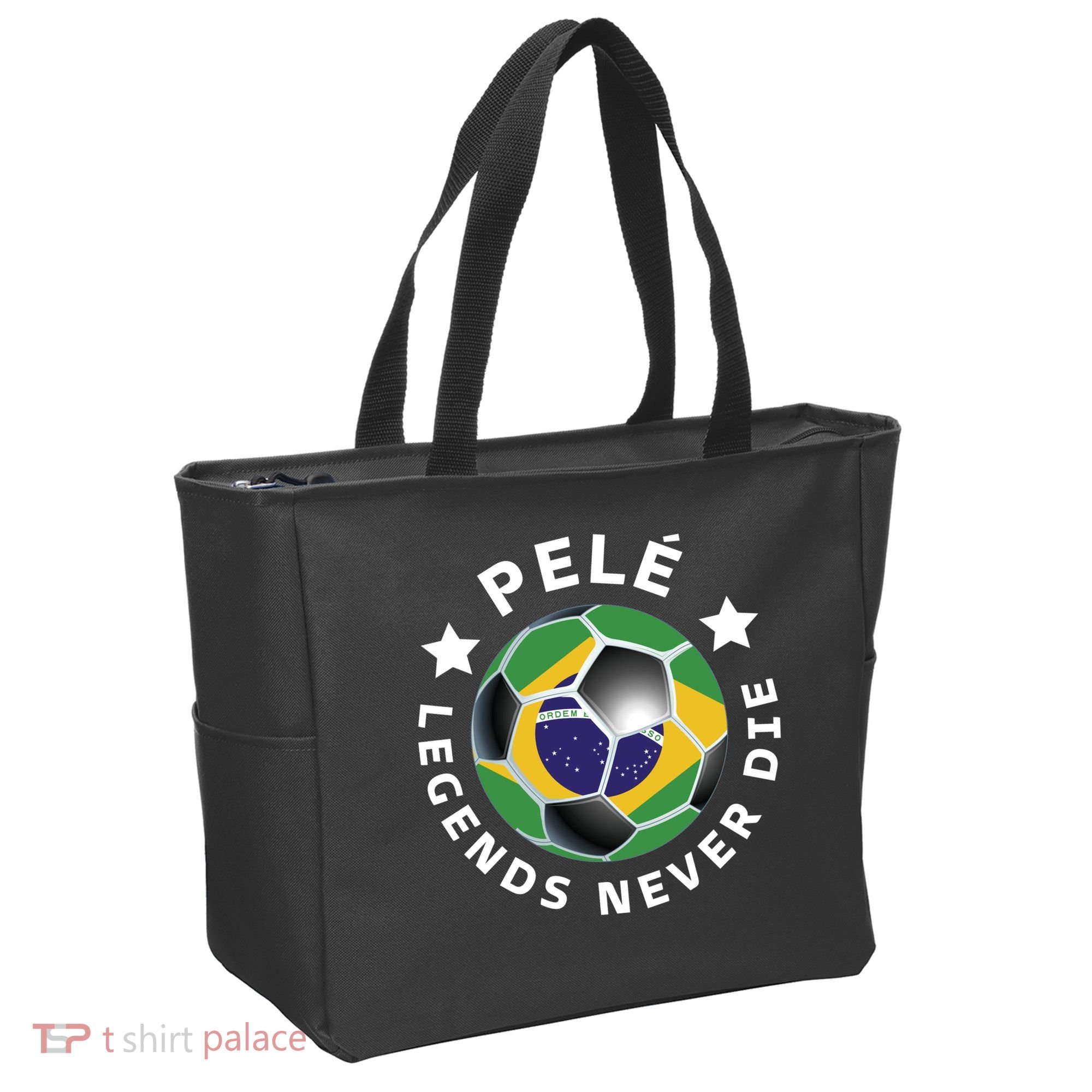 Pele | Legends Never Die | Pelé Tote Bag